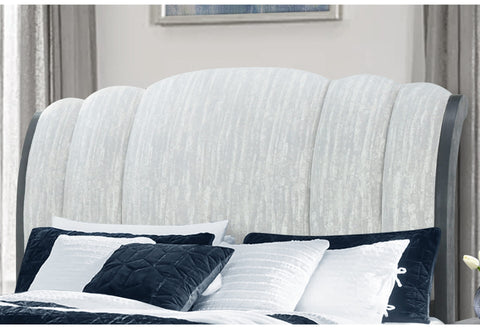 Cushioned bed frame