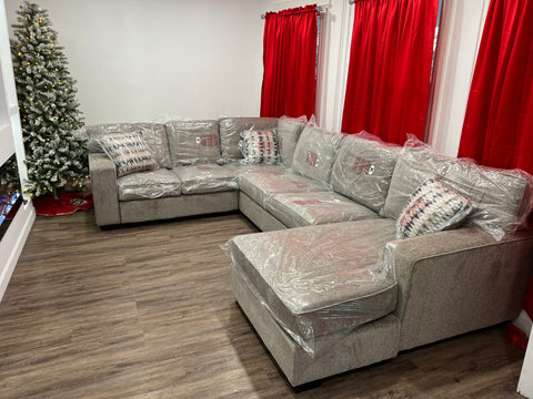 Fabric sectional sofa