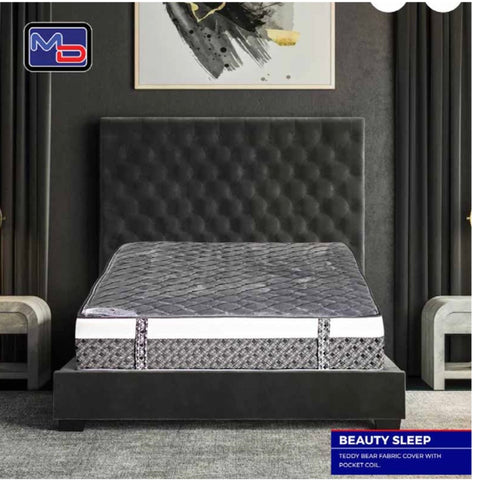 Beauty Sleep Set (Pocket Coil , Foam Encased)