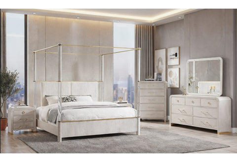 Arno Oak King Size Bed