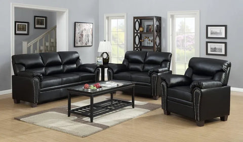 PU Leather Sofa Set