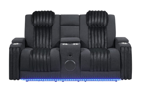 Sectional recliner sofa