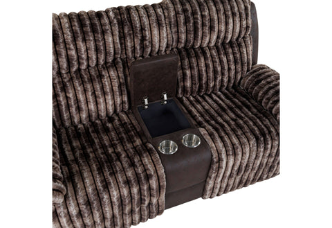Arno Luxe Brown Glider Recliner Collection