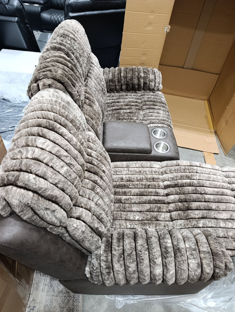 Arno Luxe Brown Glider Recliner Collection