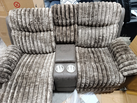 Arno Luxe Brown Glider Recliner Collection