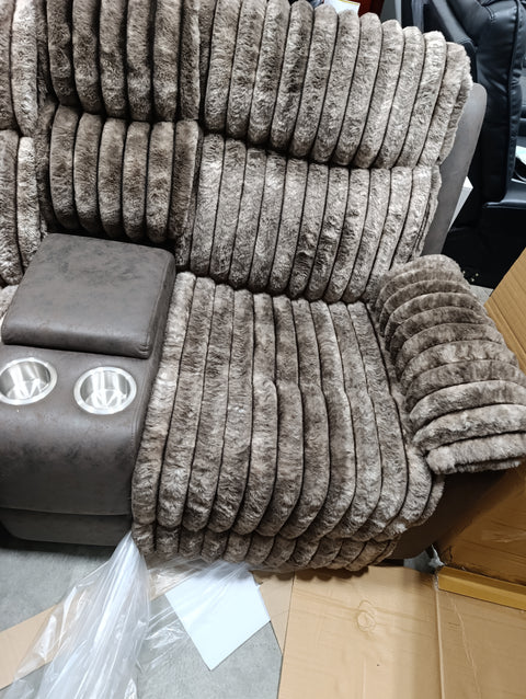 Arno Luxe Brown Glider Recliner Collection